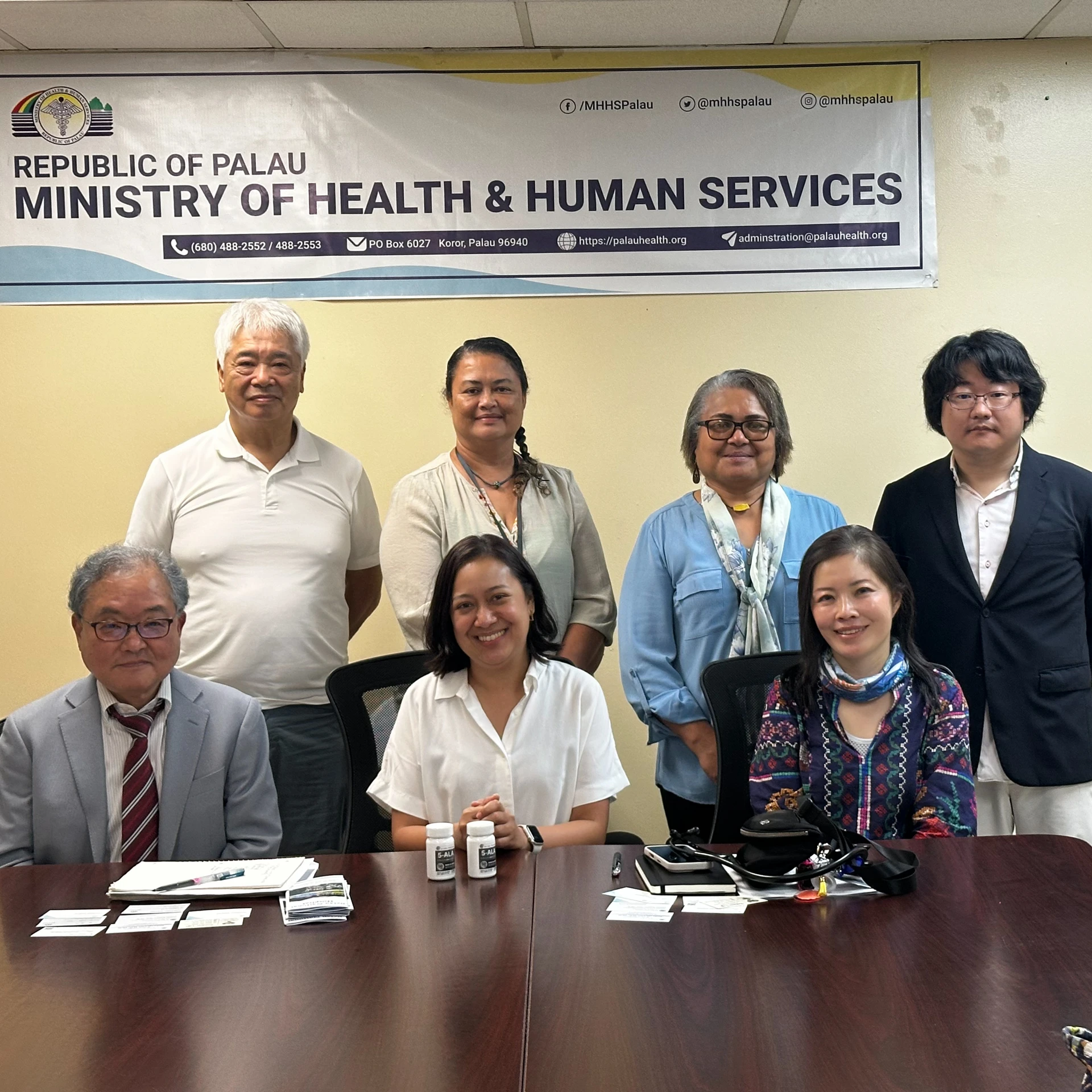 パラオ共和国 保健福祉省（Ministry of Health and Human Services）